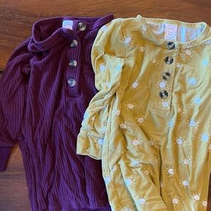 LOU LOU AND COMPANY | Bundle of Two Top/Bottom Sets Size 12-24 Months
